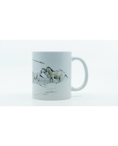 Mug - Chasse aux chevaux