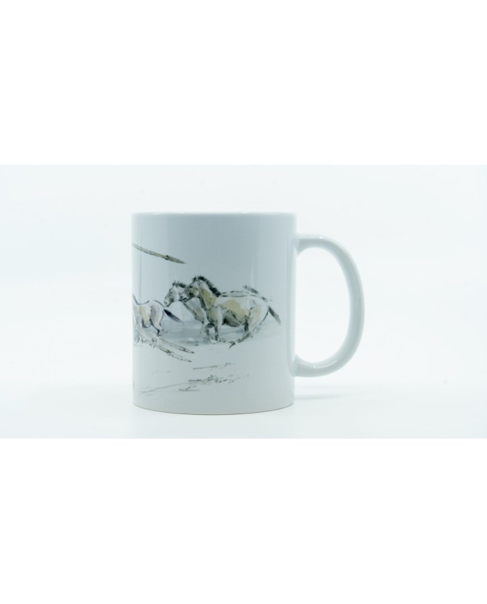 Mug - Chasse aux chevaux