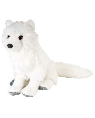 Peluche - renard blanc