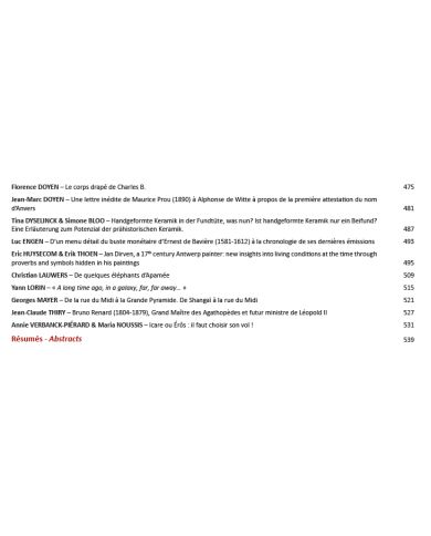 De l'Escaut au Nil - Hommage à Eugène Warmenbol