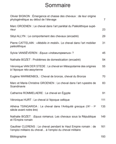 Sur la piste du cheval de la Préhistoire à l'Antiquité