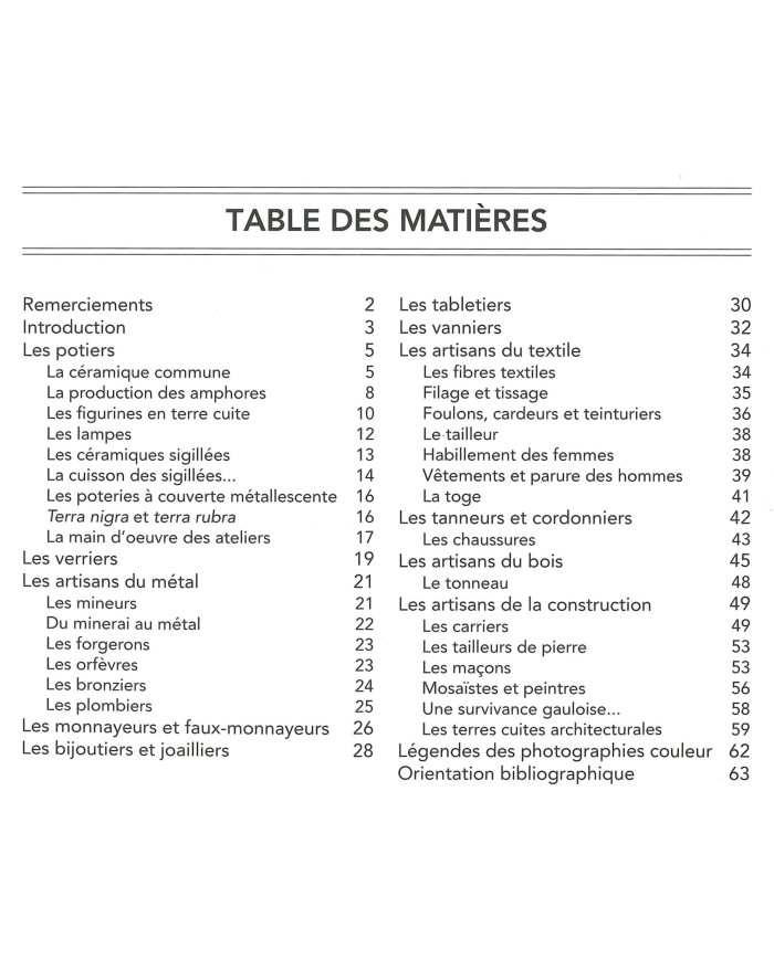 Sous l'aile de Mercure - Artistes et artisans en Gaule romaine