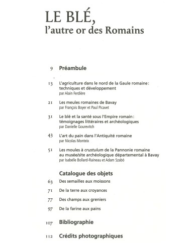 LE BLÉ - L’autre or des Romains (2020)