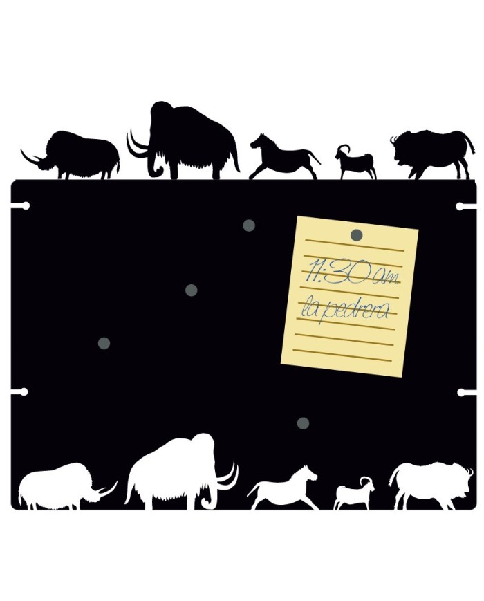 Panneau magnétique animaux