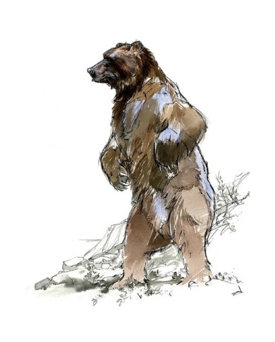 Magnet - ours debout