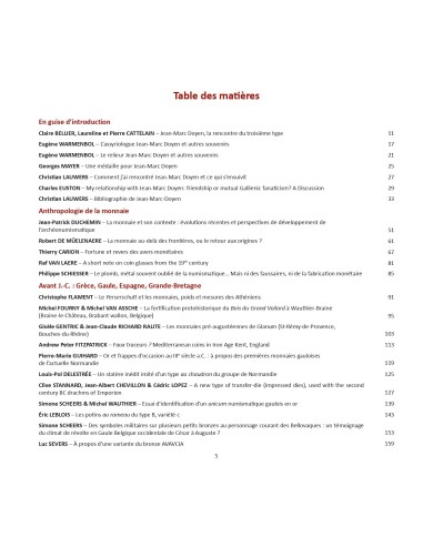 MONEY, IT’S A HIT - Mélanges sonnants et trébuchants offerts à Jean-Marc Doyen (2025)