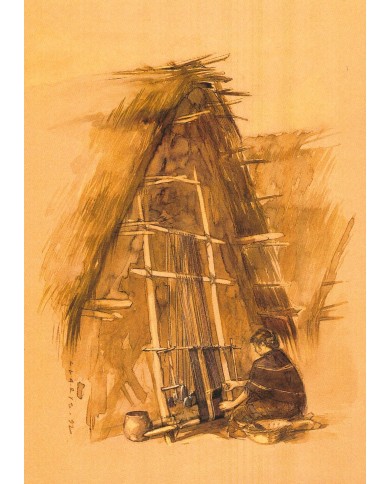 Carte postale - Tissage