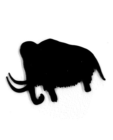Magnet - Mammouth noir